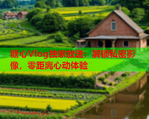糖心Vlog独家放送：解锁私密影像，零距离心动体验  第1张
