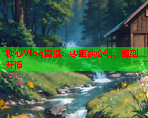糖心Vlog直播：零距离心动，即刻开撩  第1张