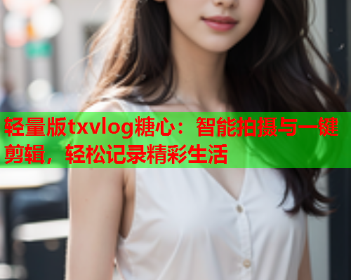 轻量版txvlog糖心：智能拍摄与一键剪辑，轻松记录精彩生活  第1张