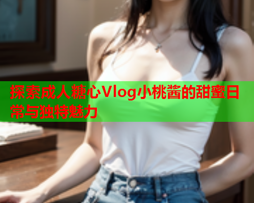 探索成人糖心Vlog小桃酱的甜蜜日常与独特魅力  第2张