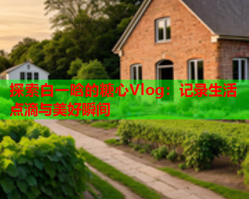 探索白一晗的糖心Vlog：记录生活点滴与美好瞬间  第1张