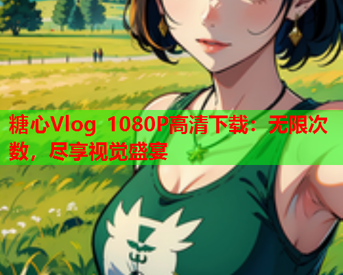 糖心Vlog 1080P高清下载：无限次数，尽享视觉盛宴  第1张