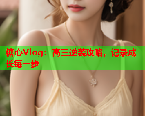 糖心Vlog：高三逆袭攻略，记录成长每一步  第1张