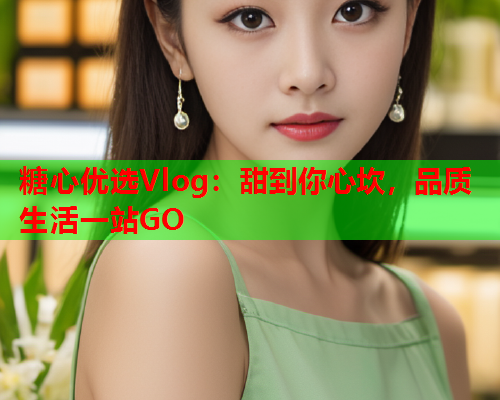 糖心优选Vlog：甜到你心坎，品质生活一站GO  第1张