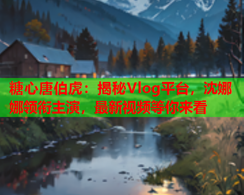 糖心唐伯虎：揭秘Vlog平台，沈娜娜领衔主演，最新视频等你来看  第1张