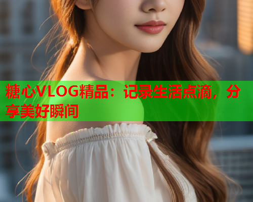 糖心VLOG精品:记录生活点滴,分享美好瞬间 第1张 糖心VLOG精品:记录生活点滴,分享美好瞬间 第1张